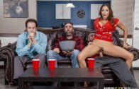 BrazzersExxtra – Gianna Dior And Vanna Bardot – She Sucked My Cock While I Called My GF!