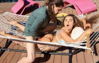 BrazzersExxtra – Gianna Dior And Vanna Bardot – She Sucked My Cock While I Called My GF!